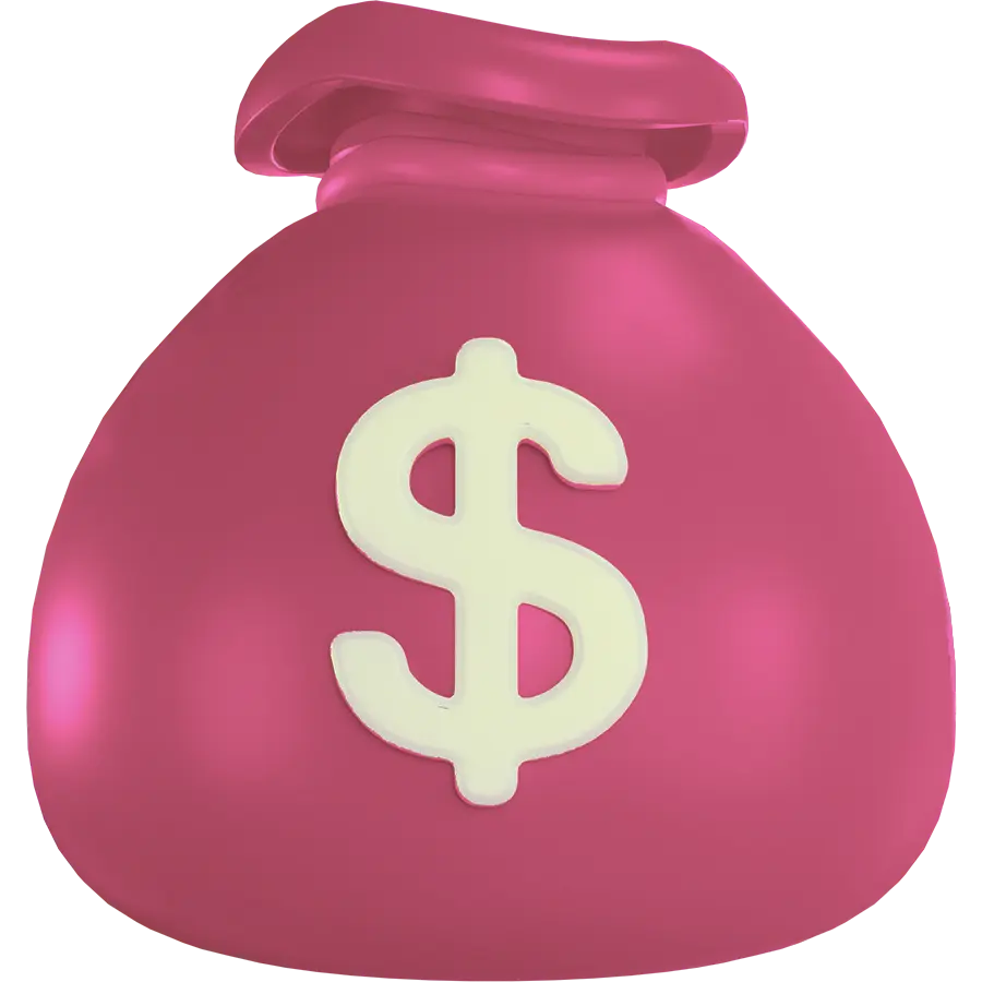 Moneybag 3d icon